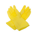 Coloridos guantes de goma de látex natural para el hogar